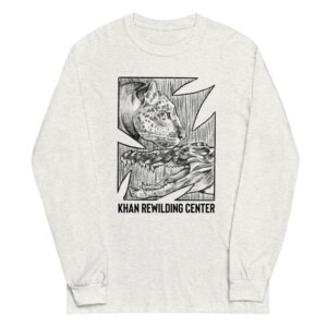 Tee - Long Sleeve Khan Center Unisex w Back Logo