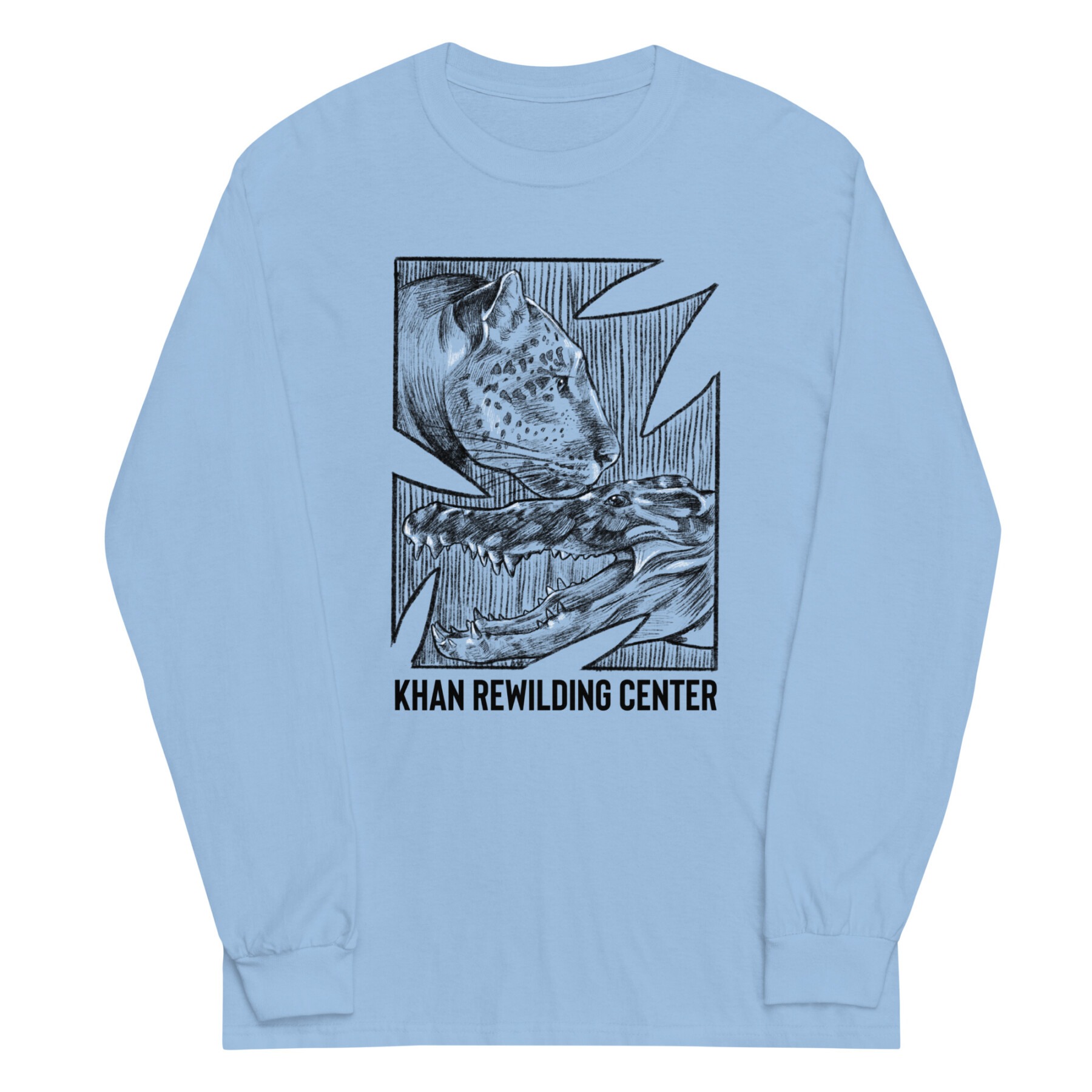 Tee - Long Sleeve Khan Center Unisex w Back Logo - Image 6