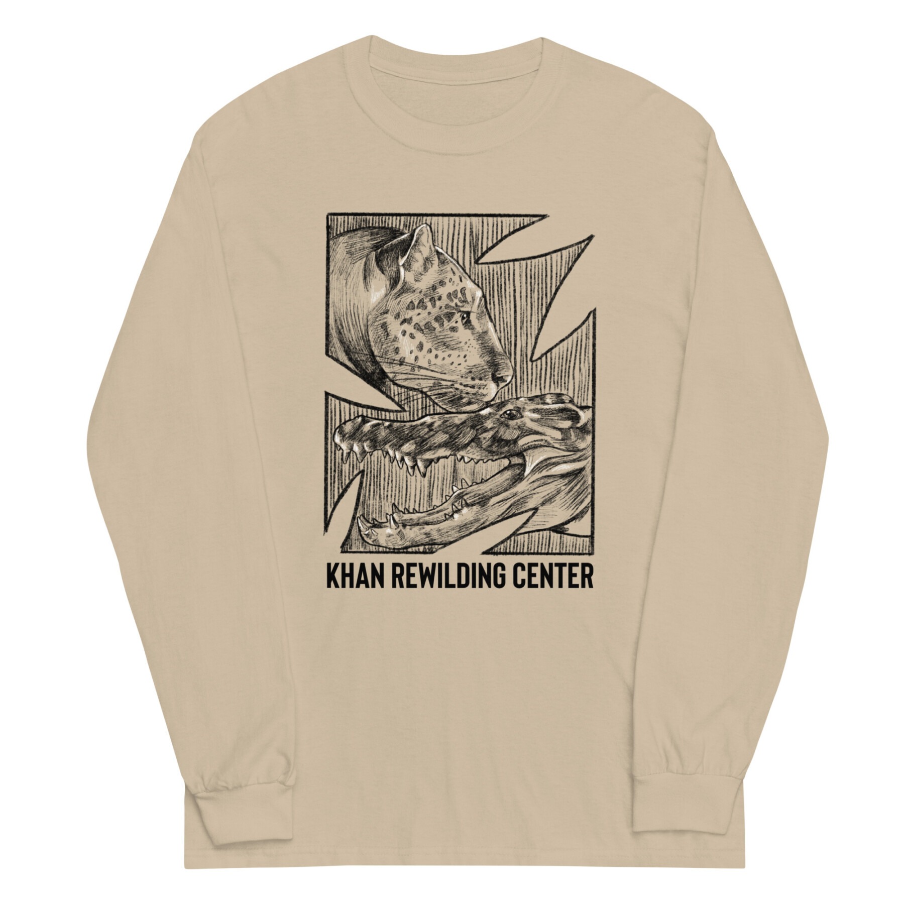 Tee - Long Sleeve Khan Center Unisex w Back Logo - Image 8