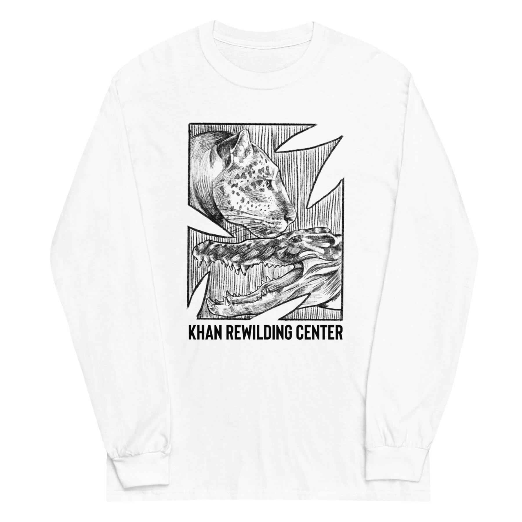 Tee - Long Sleeve Khan Center Unisex w Back Logo - Image 13
